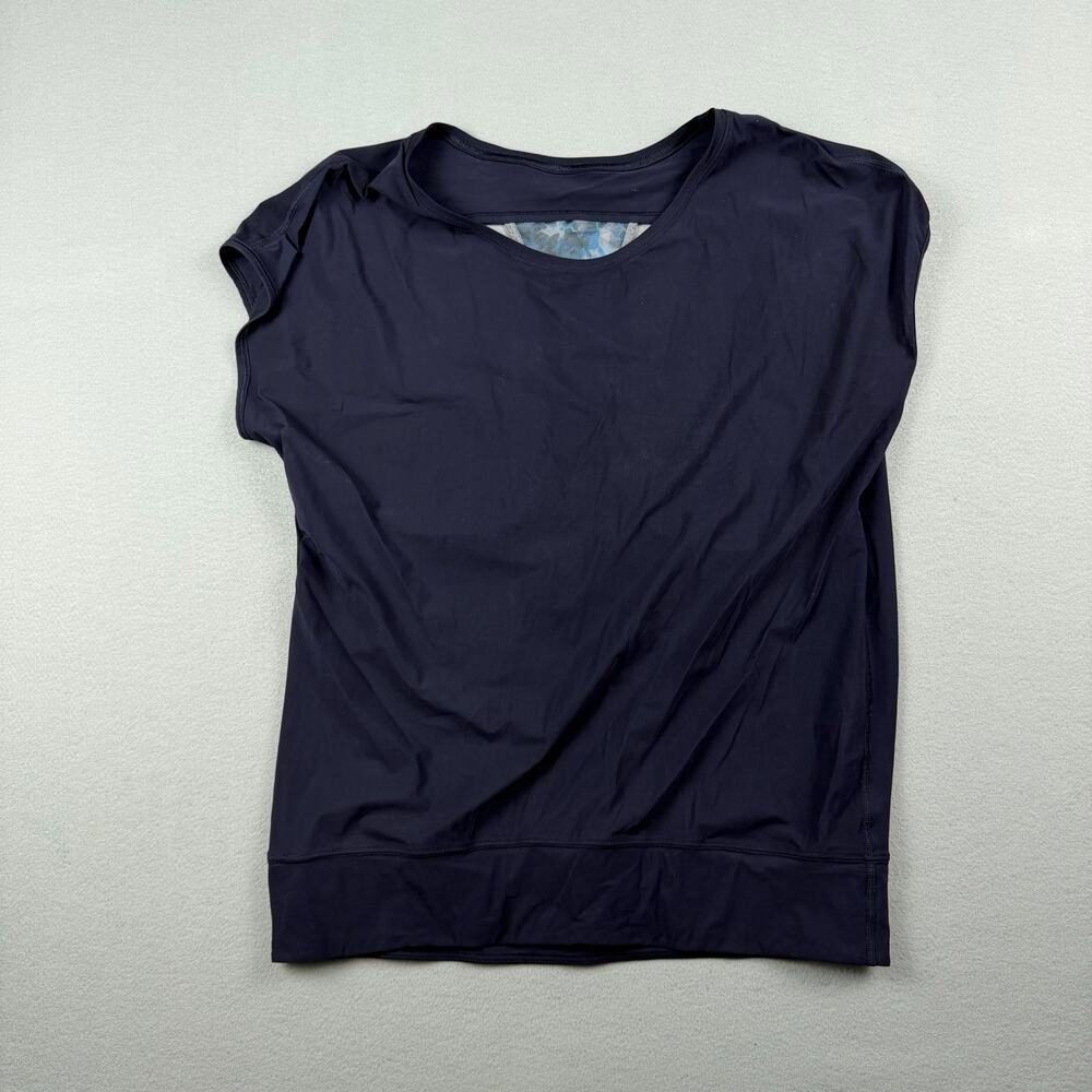 Lululemon Open Back Yoga Top Black Women’s